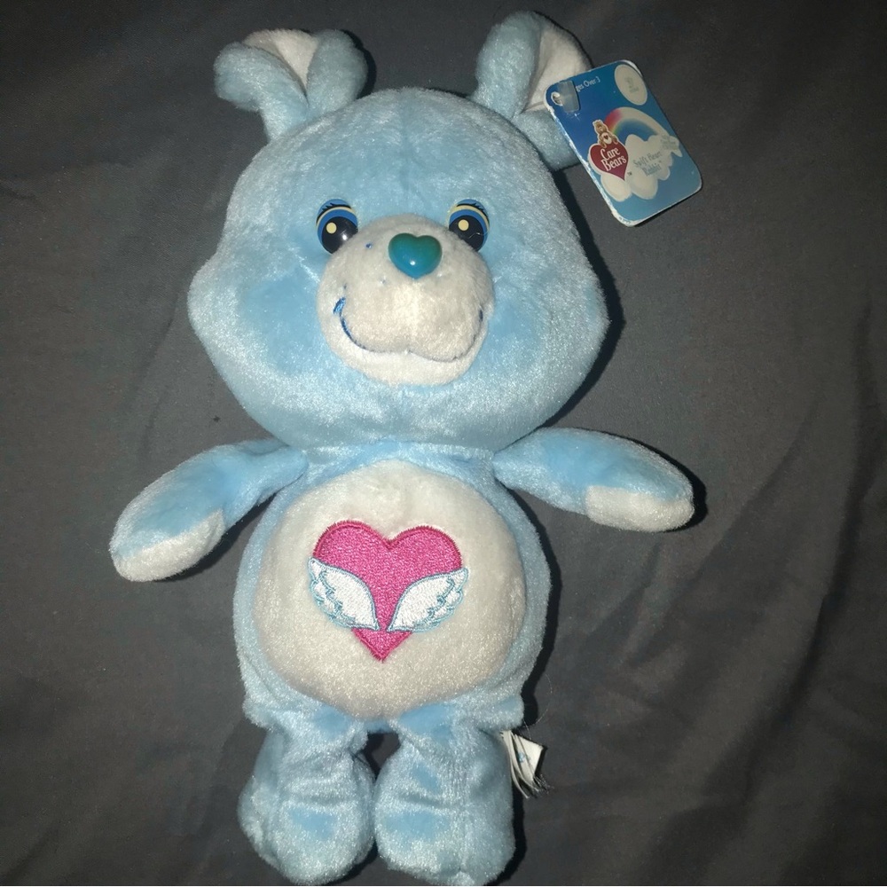 Vintage 2003 Care Bears Cousins Swift Heart Rabbit Plush NWT